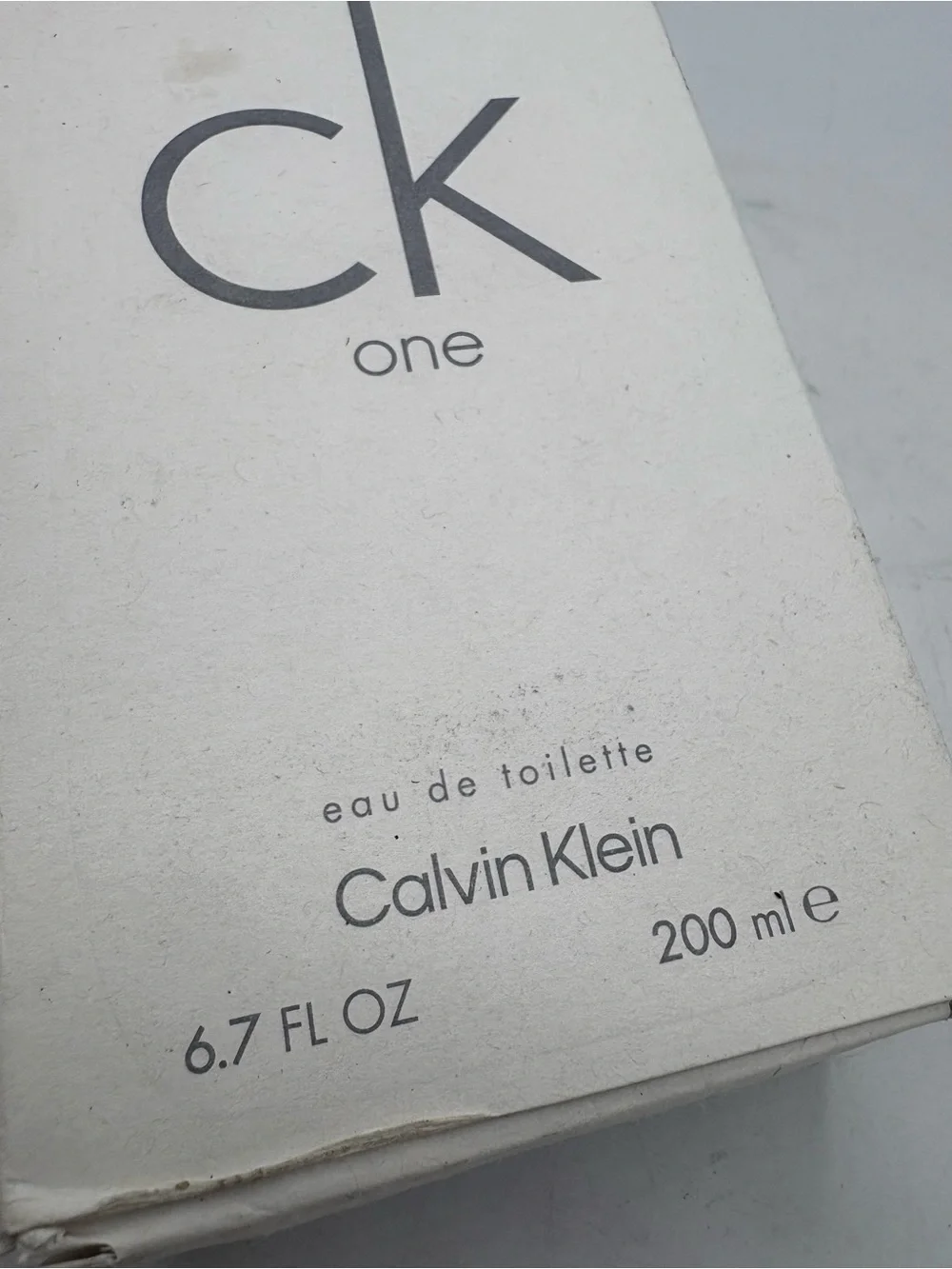 CK One Calvin Klein